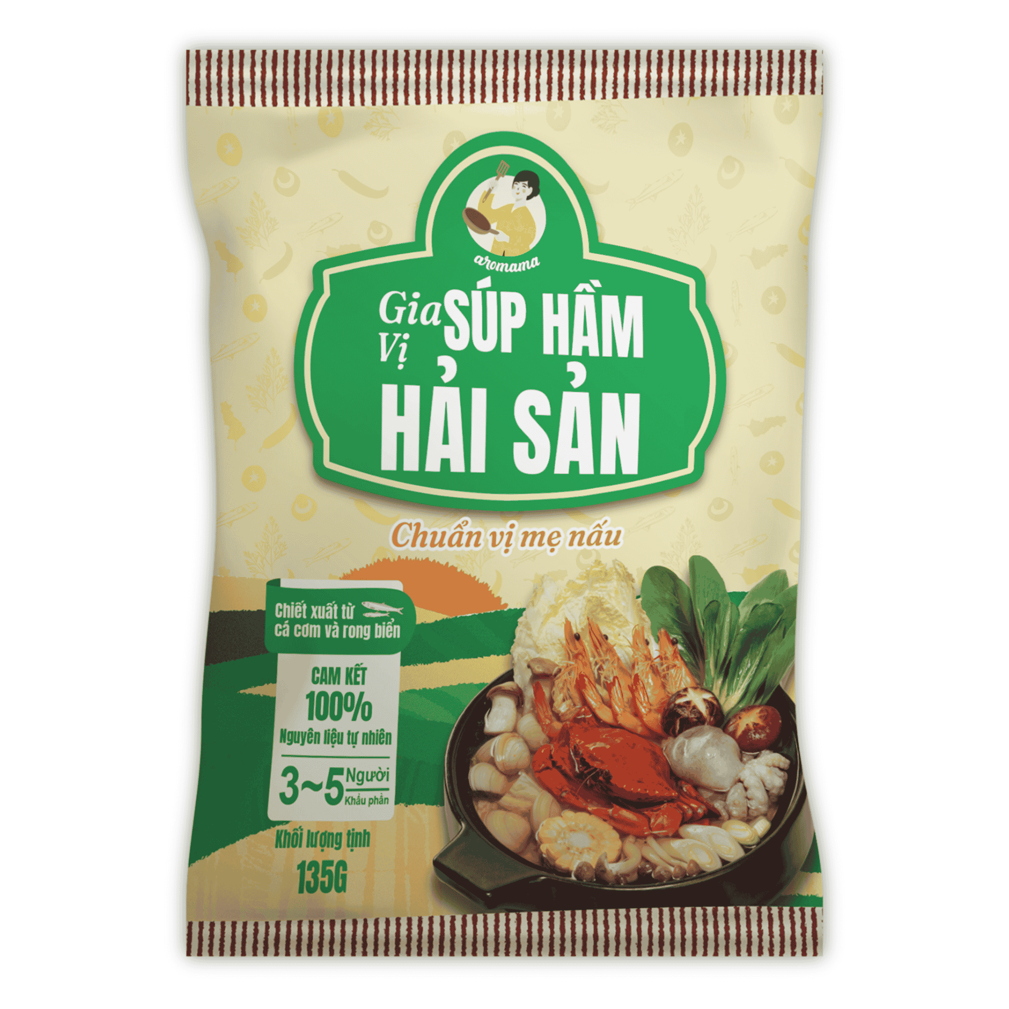 Súp Hầm Hải Sản ( Không Cay)
