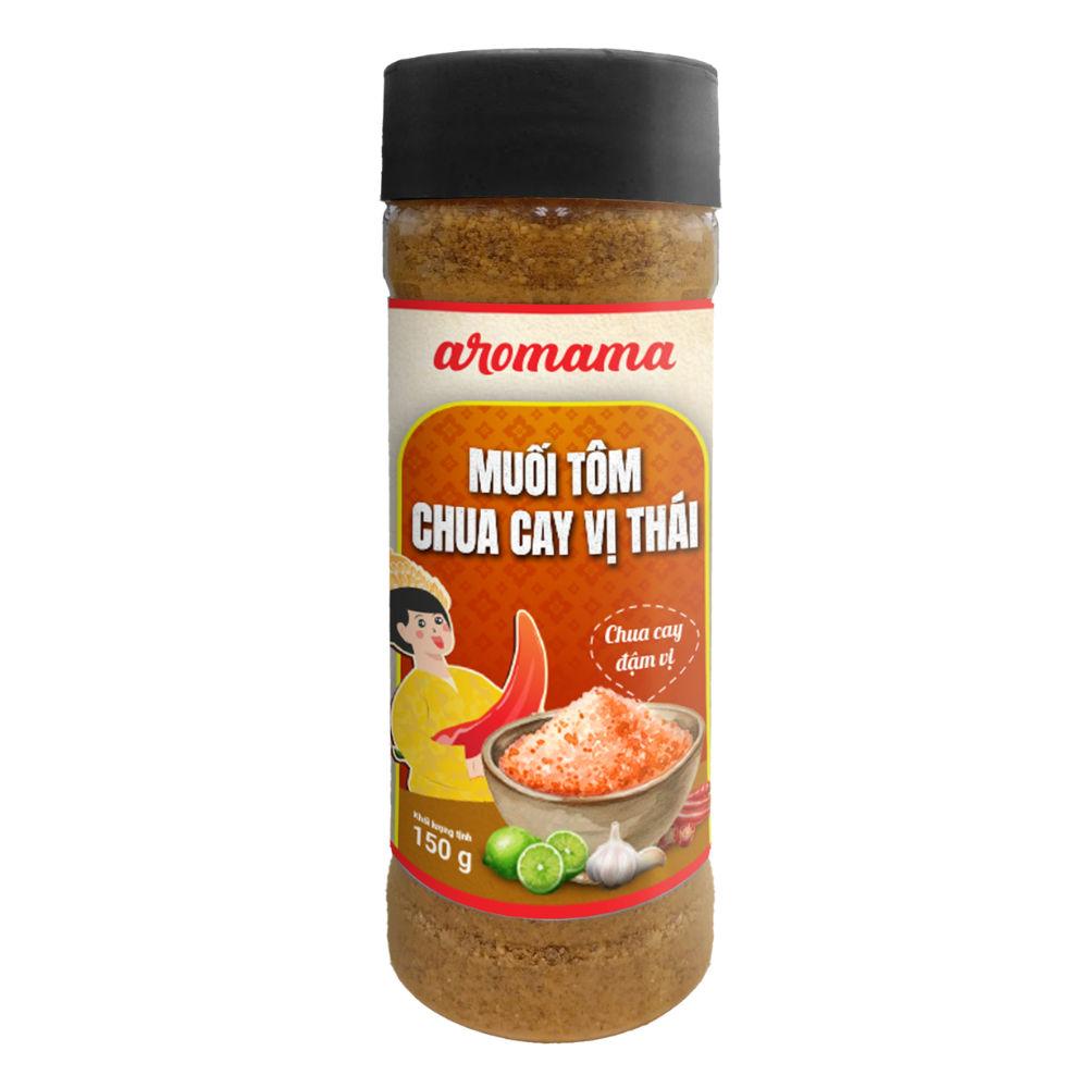 Muối Tôm Chua Cay Vị Thái AROMAMA