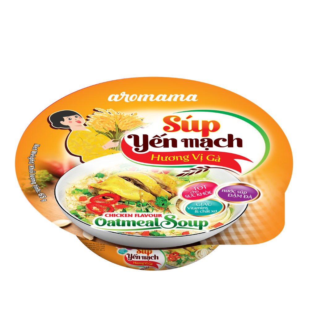 Súp Yến Mạch Vị Gà